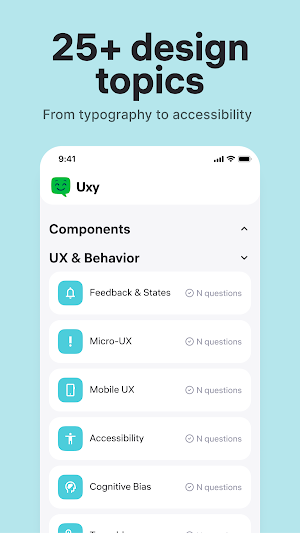 Uxy: Learn UI/UX Design Quiz Screenshot 3