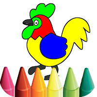 Coloring Book : Paint Animals