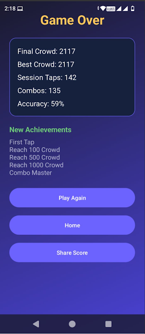 Crowrd Counter Tap Screenshot 1
