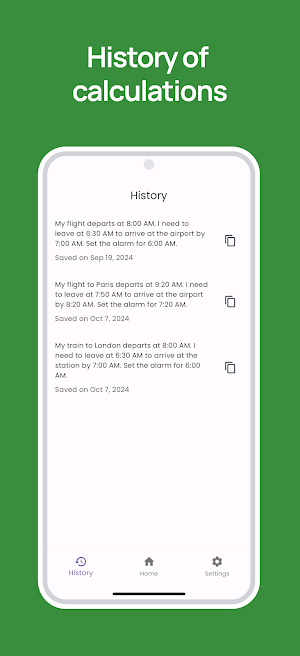 Need 2B - Travel Alarm Time Screenshot 2