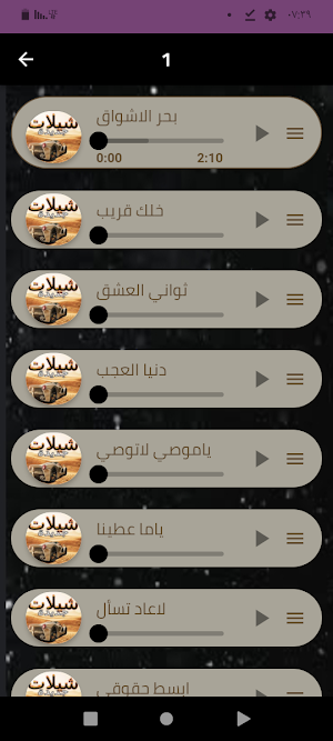 أحدث شيلات منوعه 2024بدونت Screenshot 1