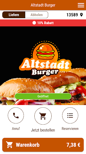Altstadt Burger Screenshot 0