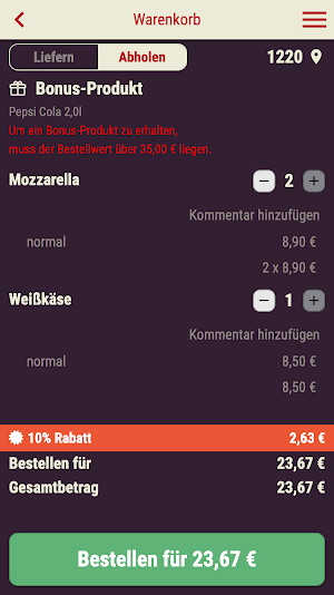 Pizzeria Rosito Screenshot 1