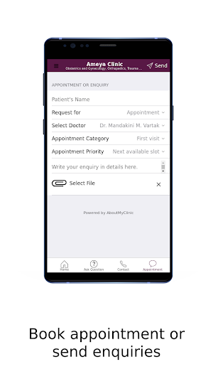 Ameya Clinic Screenshot 3