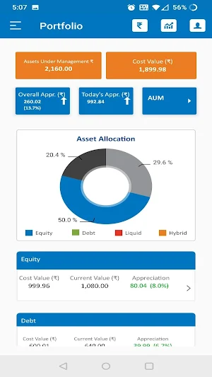 BANK OF INDIA MUTUAL FUND Screenshot 1