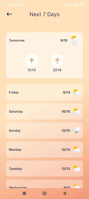 Weathernaut - Music by Weather Screenshot 1