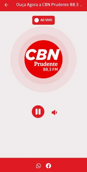 CBN Prudente 88,3 FM Screenshot 2