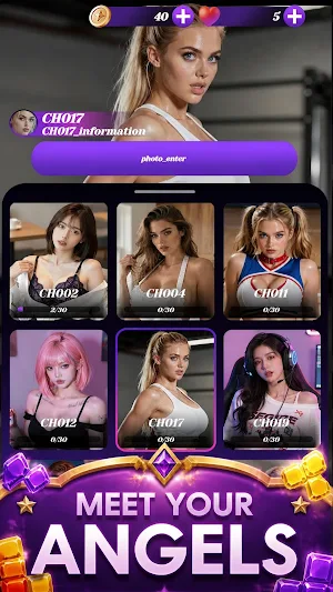 Angel Crush: Block Slide Screenshot 0