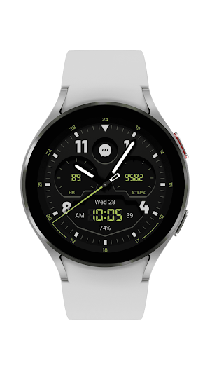 Grass green watch face Screenshot 2