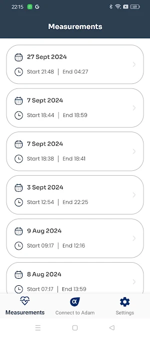 AdamHealth Screenshot 2
