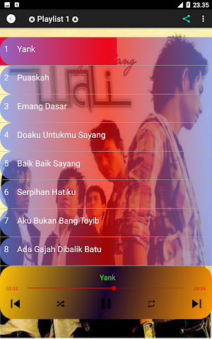 Wali Band Full Mp3 Offline Screenshot 1