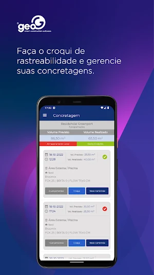 GEO Concretagem Screenshot 3