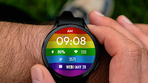Pride Animated Watch Face Screenshot 0