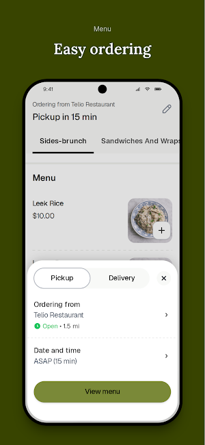 Telio Restaurant Screenshot 2