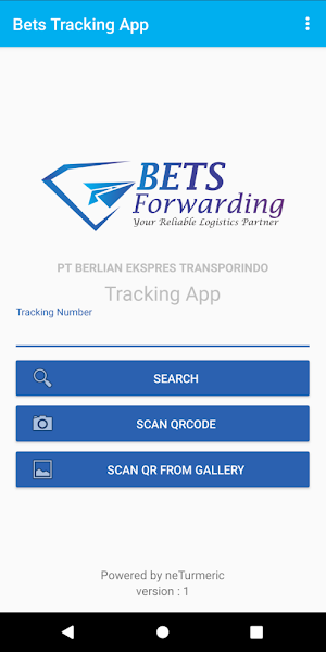 BETS Tracking App Screenshot 0