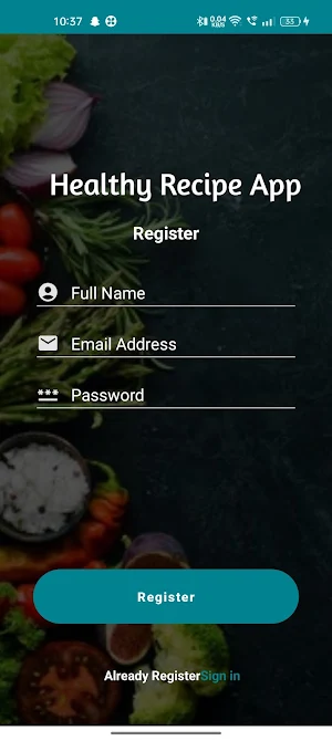 Healthy Recipes App Screenshot 2
