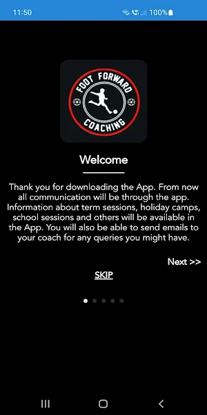 Foot Forward Coaching Screenshot 0