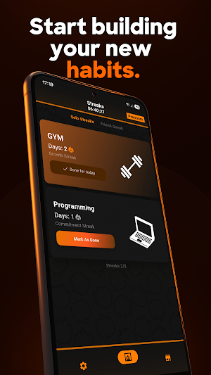 StreakUp – Build & Achieve Screenshot 0