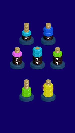 Nut Stack Challenge 3D Game Screenshot 1