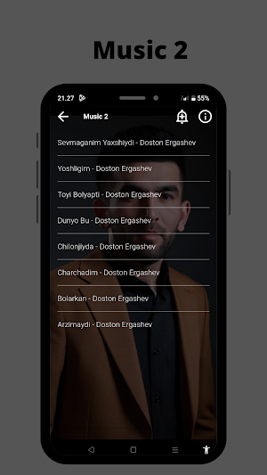 Doston Ergashev Qoshiqlar~2023 Screenshot 3