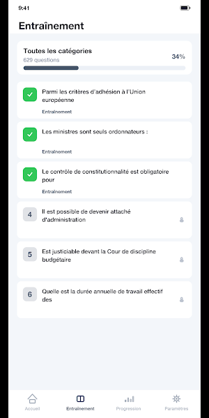 Secretaire Administratif QCM Screenshot 1