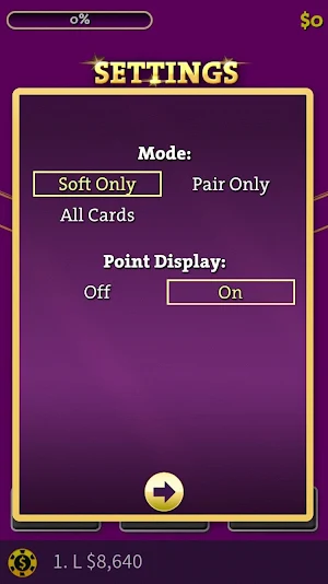 Blackjack Basic Strategy Screenshot 0