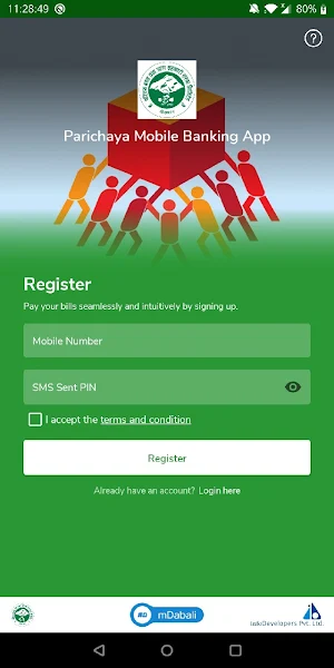Parichaya Mobile Banking App Screenshot 3
