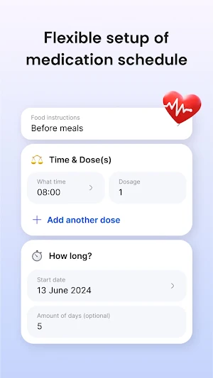 Pill & medication reminder app Screenshot 2