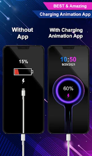 Battery Charging Animation - Charging Screen 2021 Screenshot 0