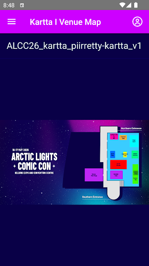 Arctic Lights Comic Con Screenshot 2