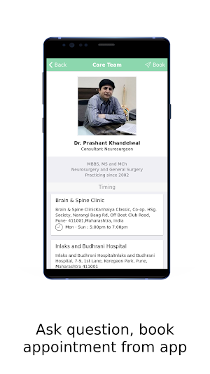 Brain and Spine Clinic - Dr. Prashant Khandelwal Screenshot 2