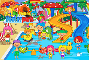 My Pretend Waterpark - Kids Summer Splash Pad Screenshot 0
