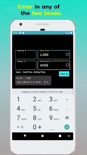 Markup Margin - Calculator Screenshot 0