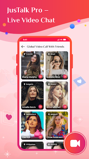 JusTalk Pro – Live Video Chat Screenshot 1