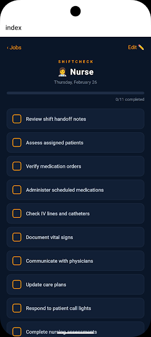 ShiftCheck Screenshot 3