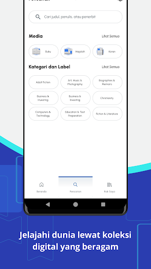 BTN e-Library Screenshot 1