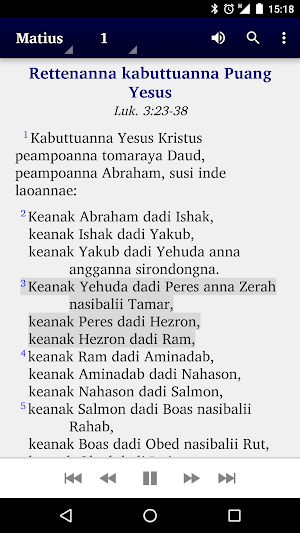 Alkitab Tugutil Screenshot 0
