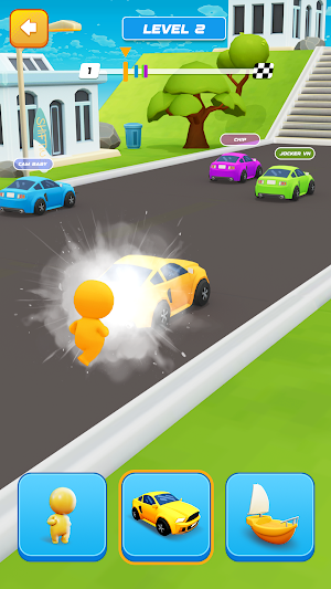 Shape Transforming: Shape Race Screenshot 0