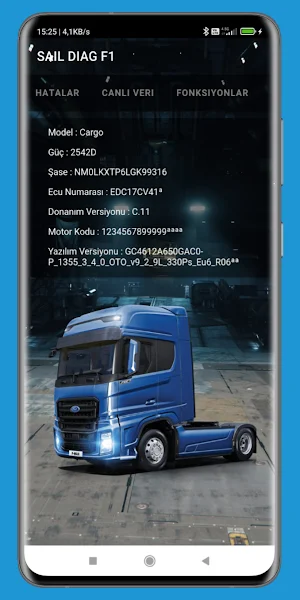 SailDiag F1 Screenshot 3