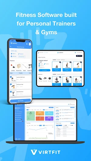 Virtfit - Fitness App Screenshot 0