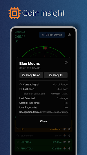 Beacon Scout - BLE Tracker Screenshot 3