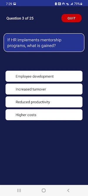 Business Management Questions Screenshot 0