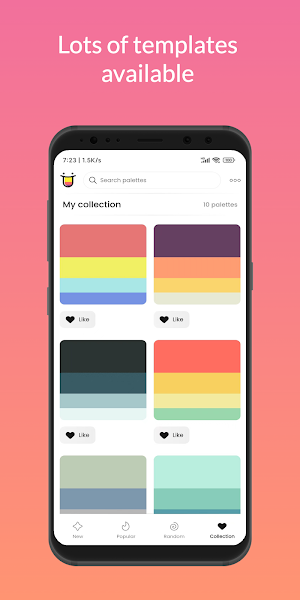 ColorHunt - Design Inspiration Screenshot 2