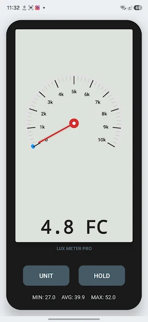 Light Luxmeter Screenshot 3
