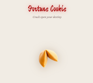Fortune Cookie Screenshot 0