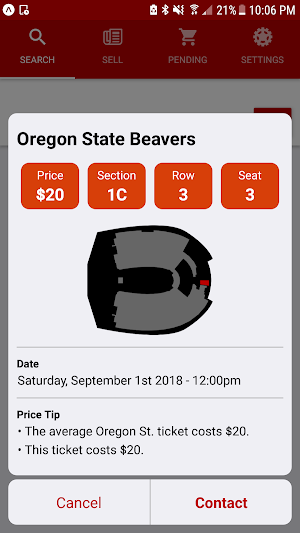 TicketBay Screenshot 1