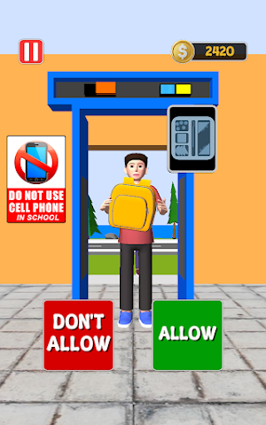 Paper Pass Fail Teacher Game Screenshot 3