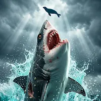 Shark Game: Ocean Survival