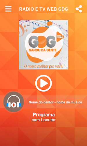 RÁDIO E TV WEB GDG screenshot 2