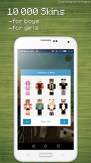 Skins Editor for Minecraft PE (3D) Screenshot 2